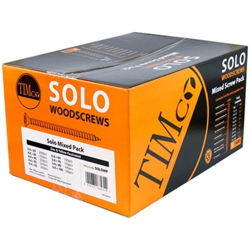 Picture of Solo Woodscrew Mixed Pack