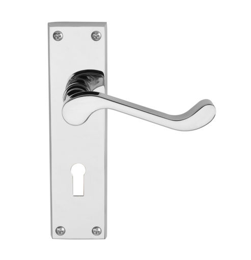 Picture of Victorian Scroll Lock Door Handle