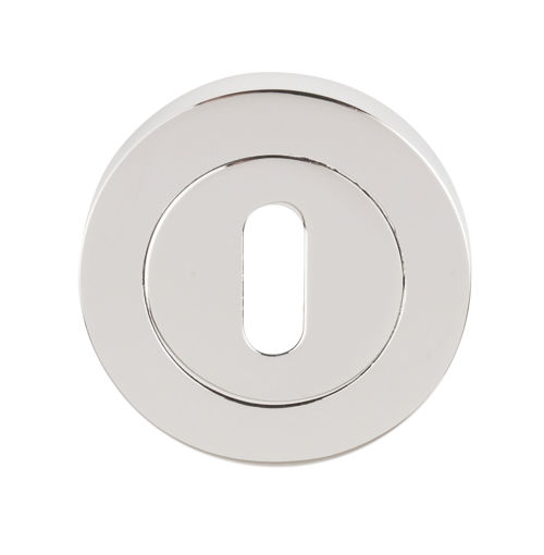 Picture of Keyhole Escutcheon on Screw Rose