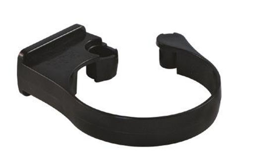 Picture of Hunter 68mm Black Pipe Bracket Single Fixing