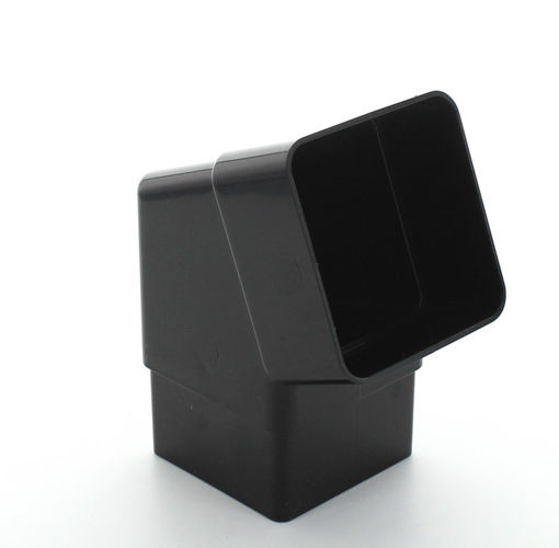 Picture of Hunter 65mm Black Squareflo 112.5 Degree Offset Bend