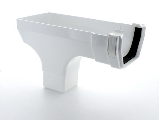 Picture of Hunter 114mm White Squareflo Stopend Outlet