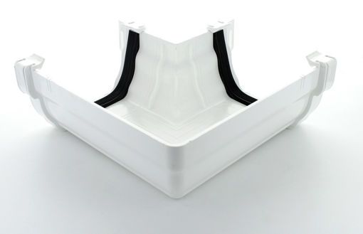 Picture of Hunter 125mm White Regency 90 Degree External Angle