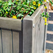 Picture of Alderley Grey Planter & Trellis