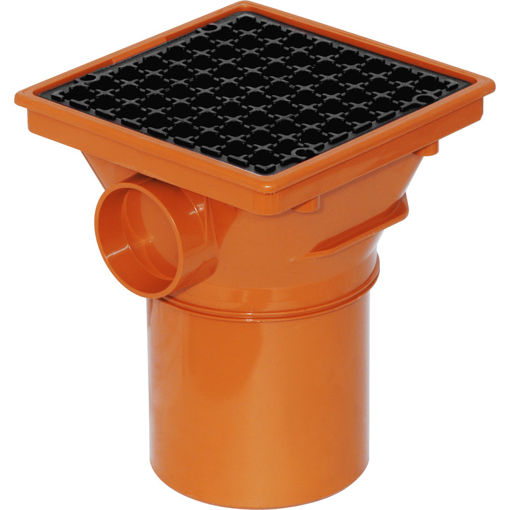 Picture of Hunter 110mm Underground Square Hopper Including Grating