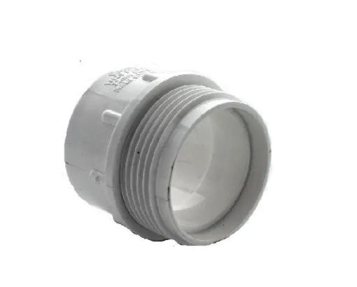 Picture of Hunter 40mm White Compression to Solvent Adaptor