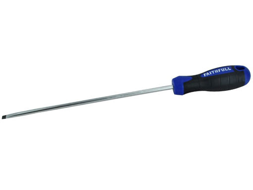 Picture of Faithfull Soft Grip Screwdriver Parallel 5.5mm x 200mm