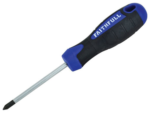 Picture of Faithfull Soft Grip Screwdriver PH1 x 75mm