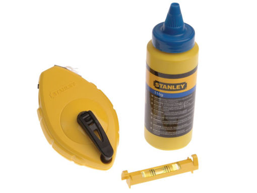 Picture of Stanley 30m Blue Chalk Line & Level