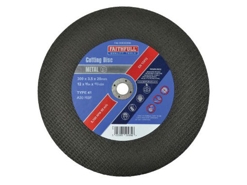 Picture of Faithfull 300mm Metal Cut Off Disc