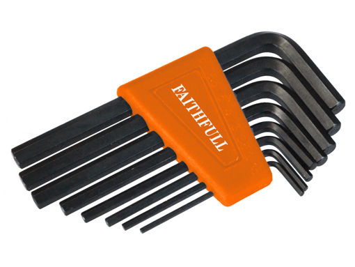 Picture of Faithfull Metric Short Arm Hex Key Set