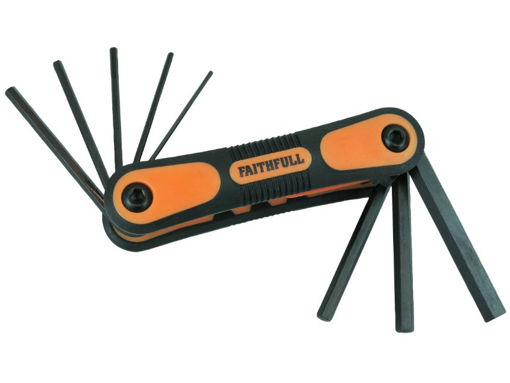 Picture of Faithfull Metric Folding Hex Key Set