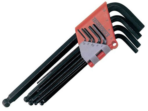 Picture of Teng Metric Ball End Hex Key Set (Pack of 9)