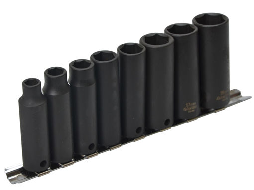 Picture of Teng 3/8" Drive Deep Impact Socket Set (Pack of 8)