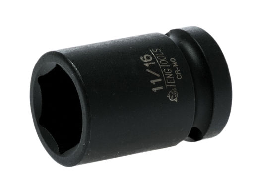 Picture of Teng 11/16" x 1/2" Drive 6-Point Hex Impact Socket