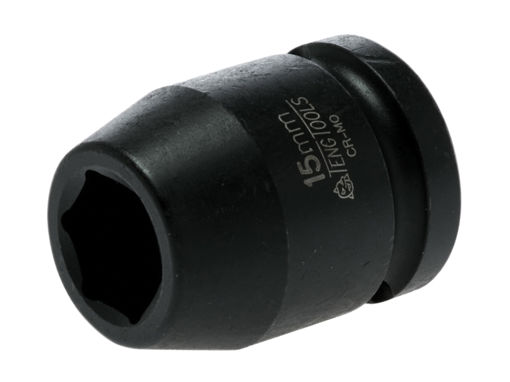 Picture of Teng 15mm x 1/2" Drive 6-Point Hex Impact Socket