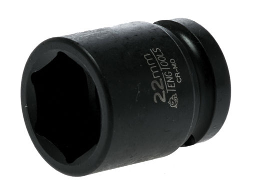 Picture of Teng 22mm x 1/2" Drive 6-Point Hex Impact Socket