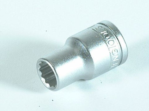 Picture of Teng 7/16" x 1/2" Drive 12-Point Bi-Hex Regular AF Socket