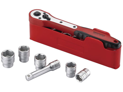 Picture of Teng 1/2" Drive Basic Socket Set (Pack of 12)