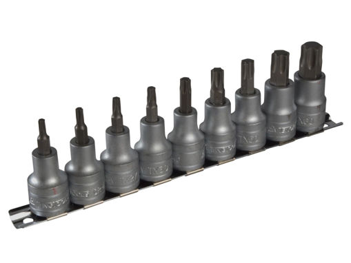 Picture of Teng 1/2" Drive Internal TORX Socket Clip Rail Set (Pack of 9)