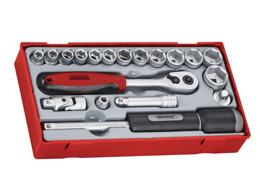 Picture of Teng 3/8" Drive Regular Metric Socket Set (Pack of 19)