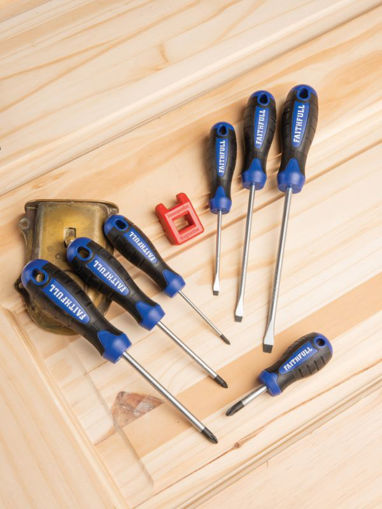 Picture of Faithfull Soft Grip Screwdriver Set (Pack of 8)