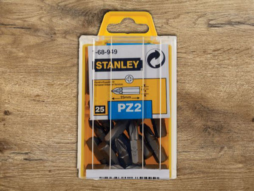 Picture of Stanley PZ2 Pozidriv Bits (Pack of 25)