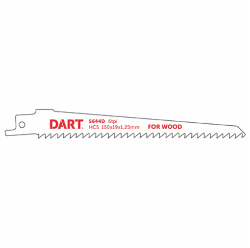 Picture of Dart S644D Wood Cutting Reciprocating Blade Pack