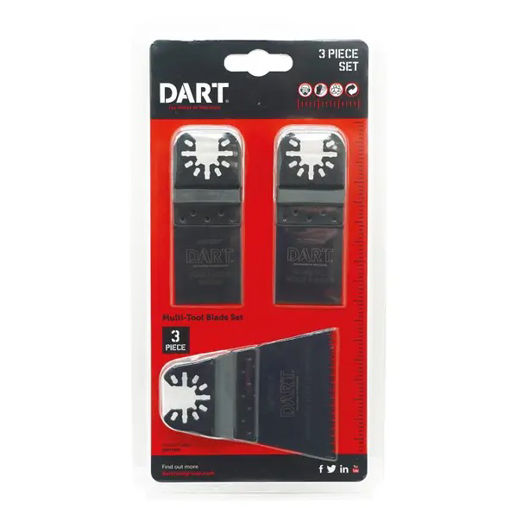 Picture of Dart 3 Piece Multi-Tool Blade Set