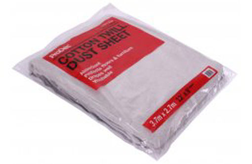 Picture of ProDec Cotton Twill Dust Sheet