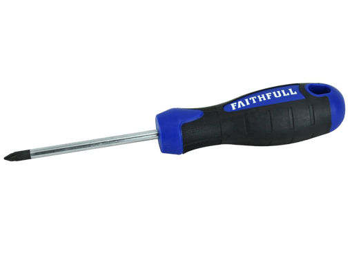 Picture of Faithfull Soft Grip Screwdriver PZ2 x 100mm