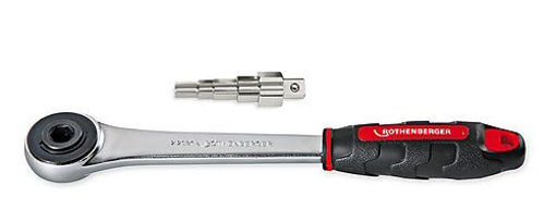 Picture of Rothenberger Uni Stepped Key Set with Ratchet Handle