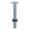 Picture of M6 x 80mm Roofing Bolts & Square Nuts (Pack of 4)