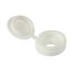 Picture of Small White Hinged Screw Cover Caps