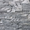 Picture of Forest Marble Riven Contemporary Z Stone Short Corners