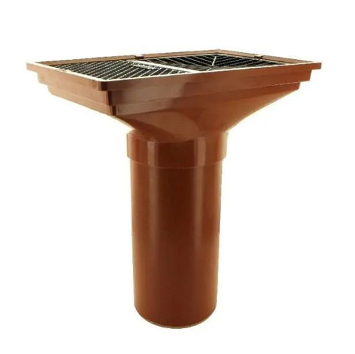 Picture of Hunter 110mm Underground Back Inlet Hopper Including Grating