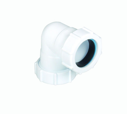 Picture of Hunter 50mm White Compression 90 Degree Bend