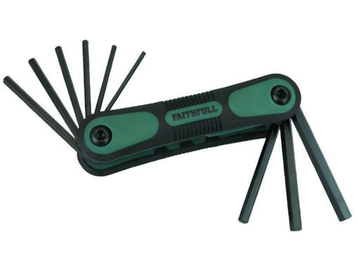 Picture of Faithfull Imperial Folding Hex Key Set