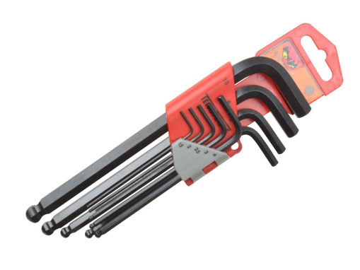 Picture of Teng Metric Ball End Hex Key Set (Pack of 9)