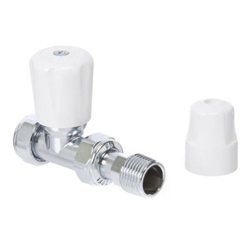 Picture of ERES 15mm Angled Manual Radiator Valve