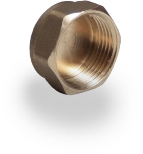 Picture of 3/8" Brass Cap 