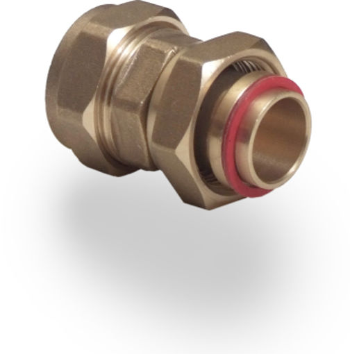 Picture of 15mm x 3/4" Compression Straight Tap Connector 