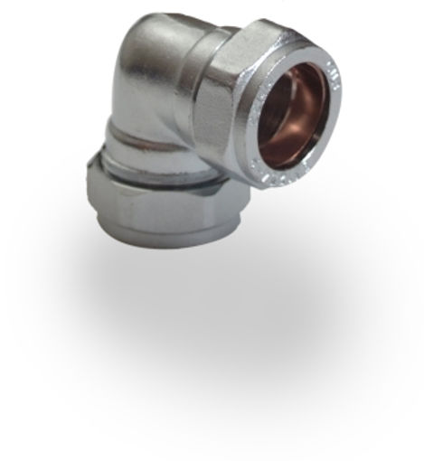 Picture of Chrome 15mm Compression Elbow