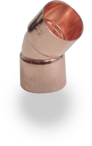 Picture of 15mm End Feed Obtuse Elbow