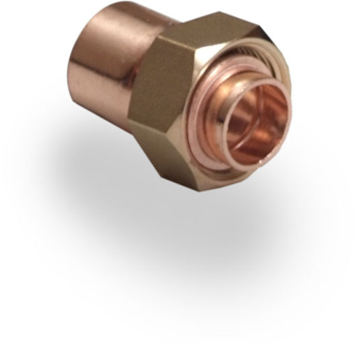 Picture of 22mm x 3/4"  End Feed Straight Tap Connector
