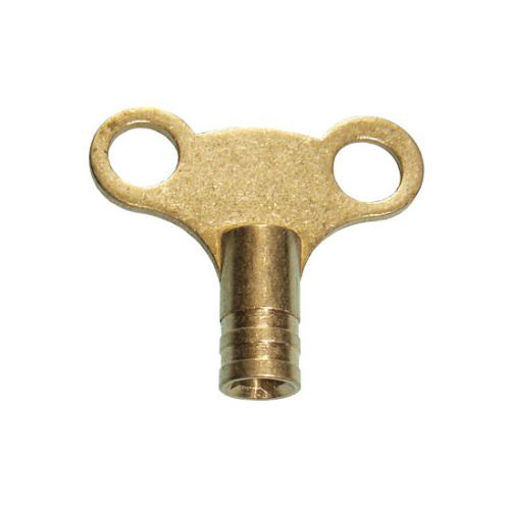 Picture of Prepacked Brass Clock Radiator Key