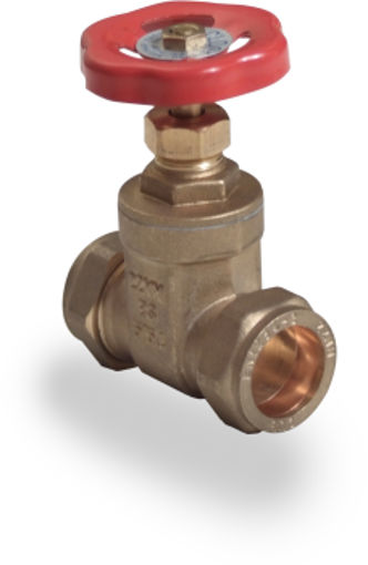 Picture of 28mm Brass Gate Valve