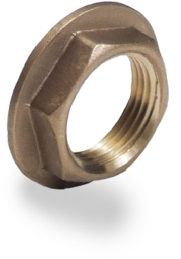 Picture of 1/2" Brass Flanged Backnut