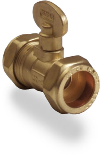 Picture of 22mm Gas Lever Ballvalve