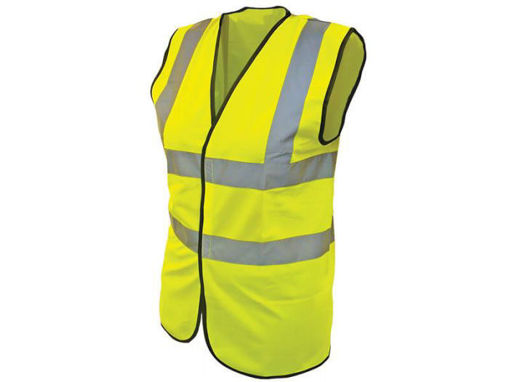 Picture of Scan Hi Viz Waistcoat Yellow